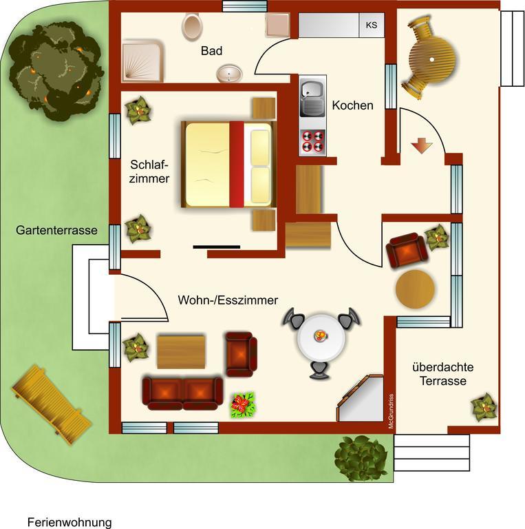 Ferienhaus Giesela **** 韦尼格罗德 客房 照片